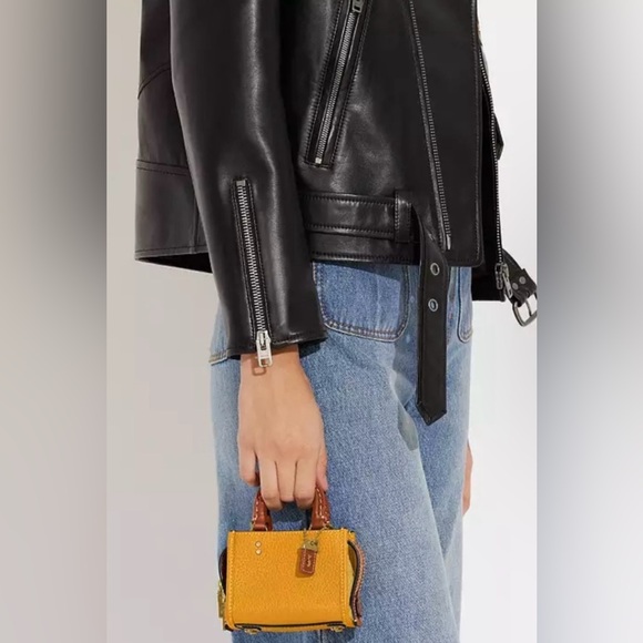 Coach 1941 Rogue 12 Regenerative Leather in Buttercup - Picture 2 of 10